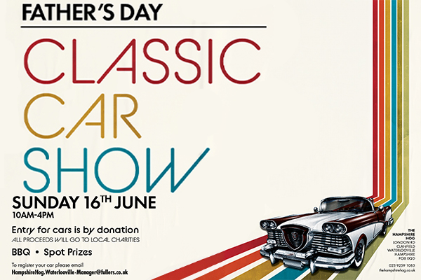 Fathers Day Classic Car Show The Hampshire Hog Waterlooville